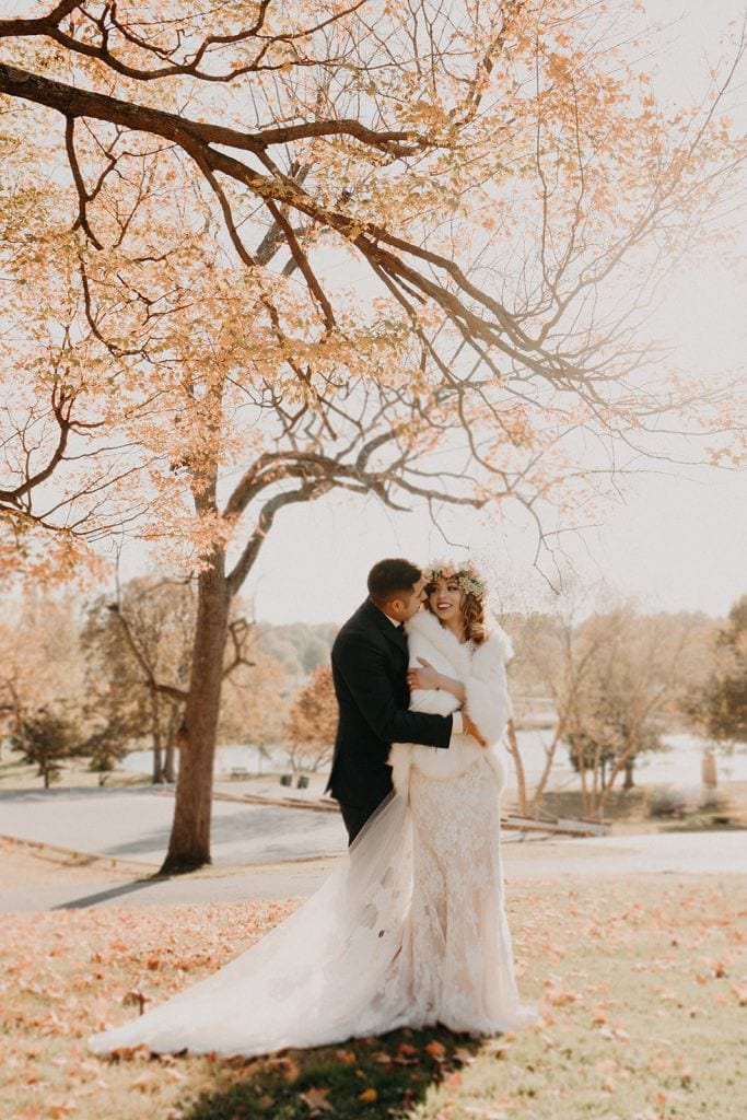 fall elopement autumn wedding