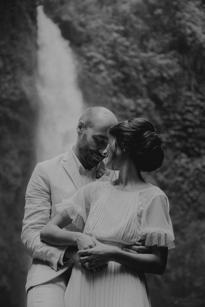 Lia & Adam Waterfall Vow Renewal Ceremony