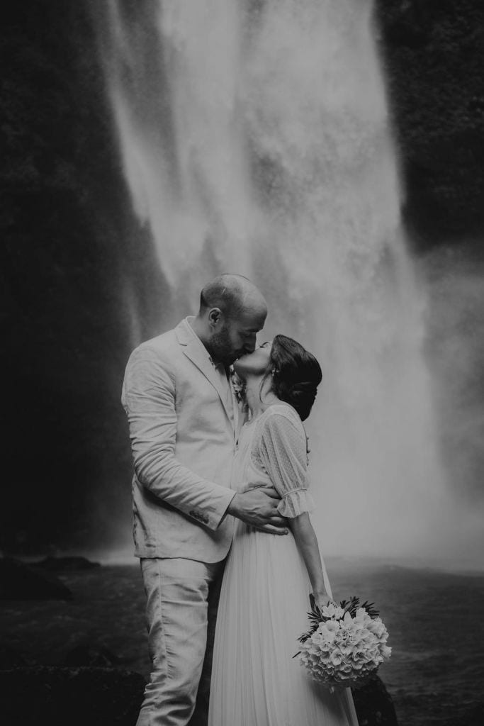 Lia & Adam Waterfall Vow Renewal Ceremony