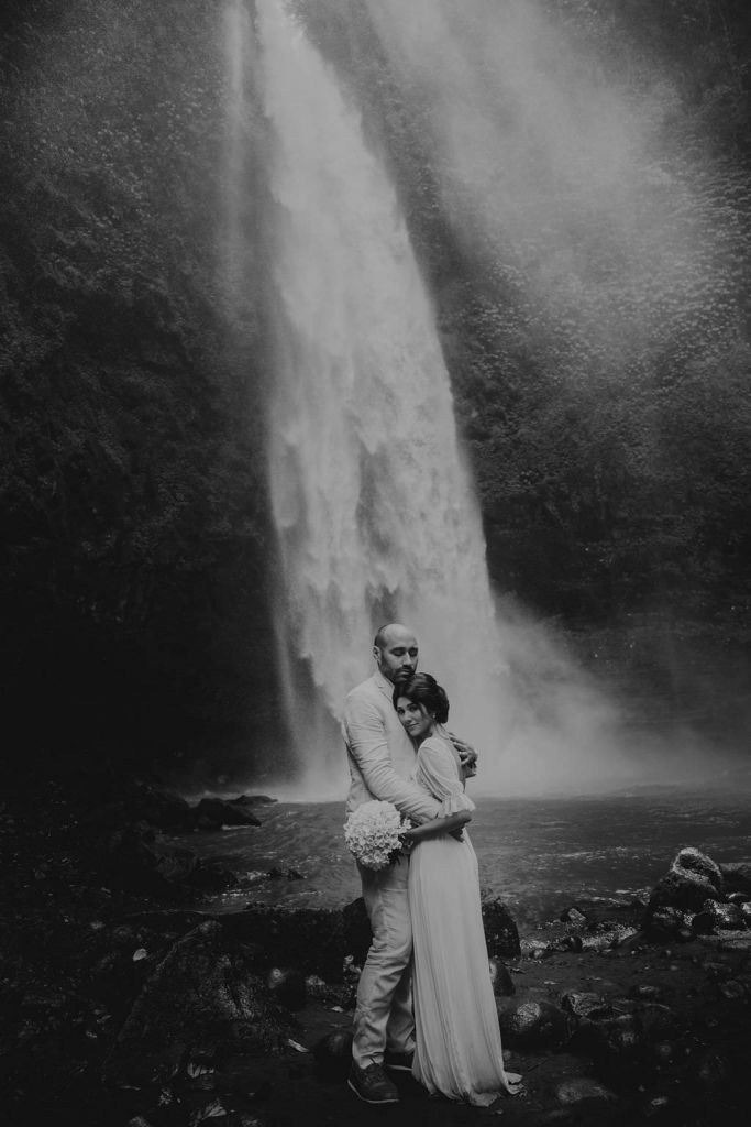 Lia & Adam Waterfall Vow Renewal Ceremony