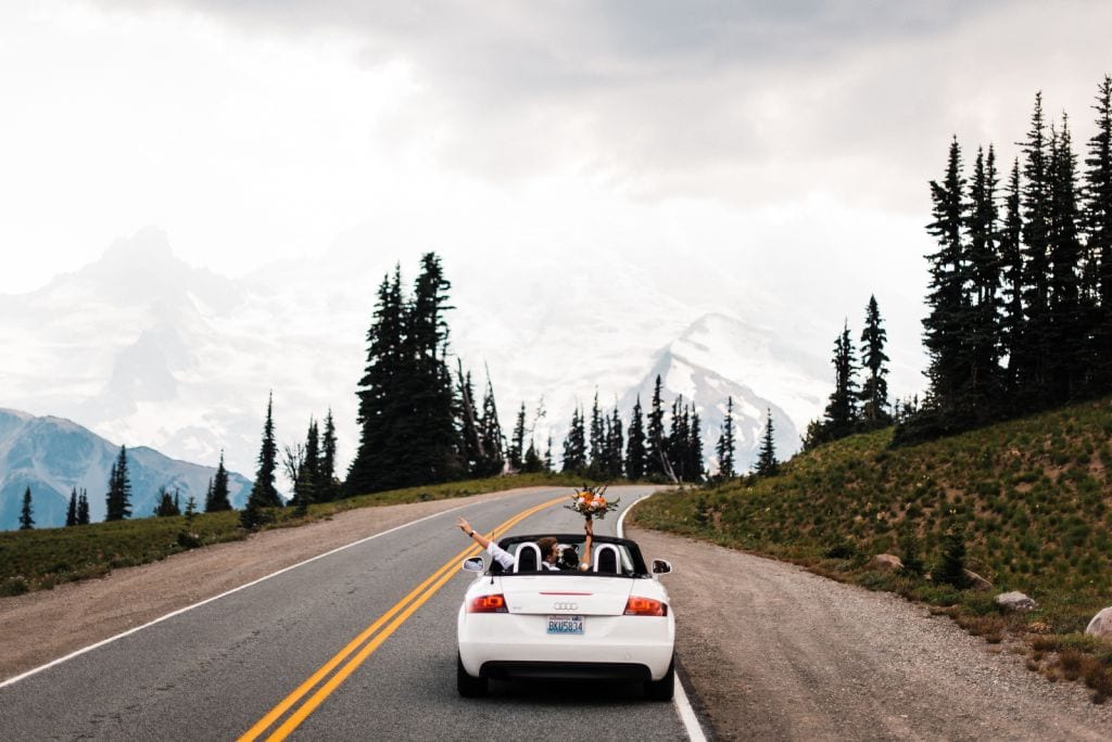 mount rainier washington pacific northwest pnw mountain elopement wedding