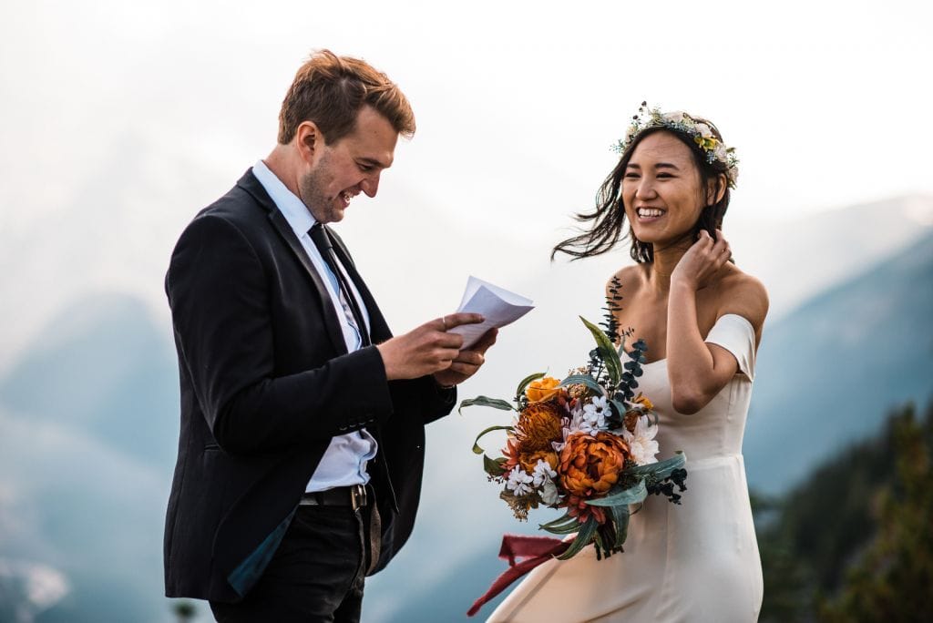 mount rainier washington pacific northwest pnw mountain elopement wedding