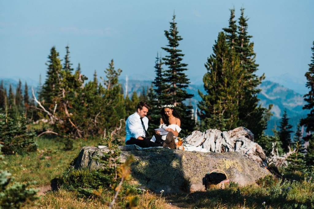mount rainier washington pacific northwest pnw mountain elopement wedding