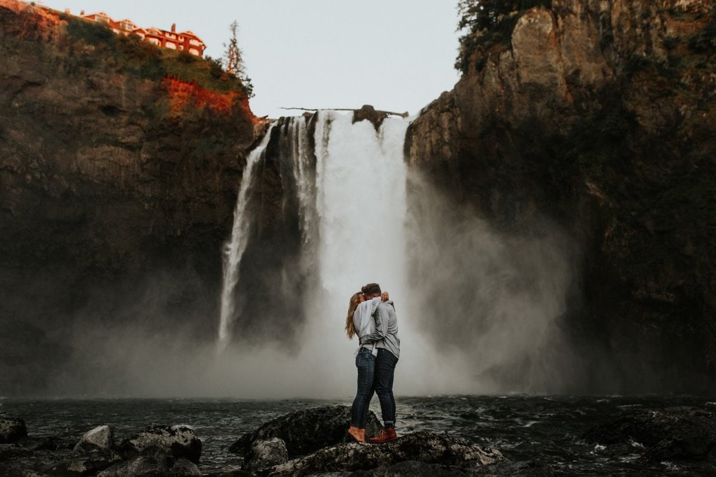 Waterfall Engagement Session