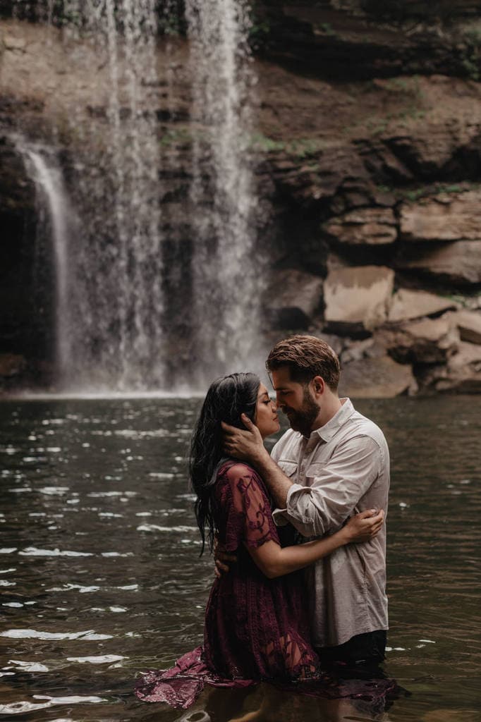 Waterfall Engagement Session