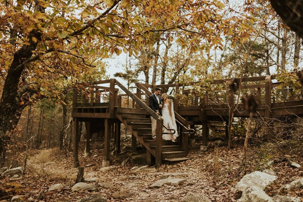 alabama bald rock elopement wedding cheaha state park