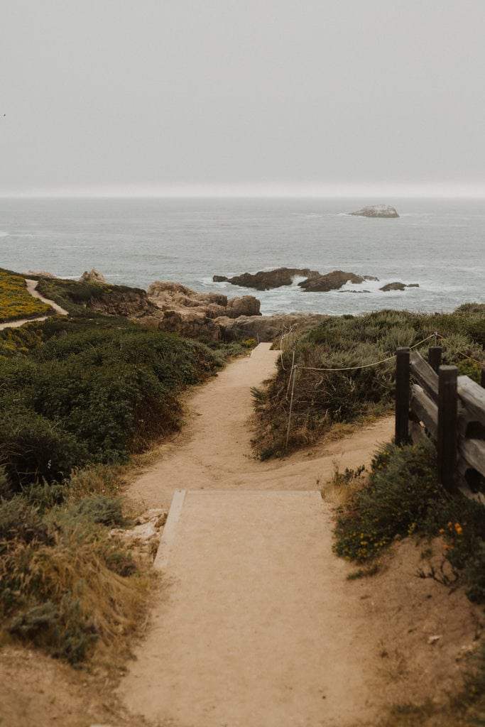 Madison + Kanyon Garrapata State Park in California.