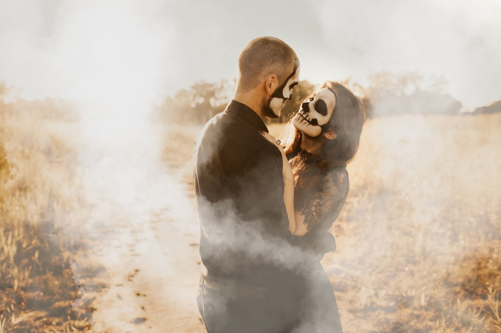 moody halloween photo session.