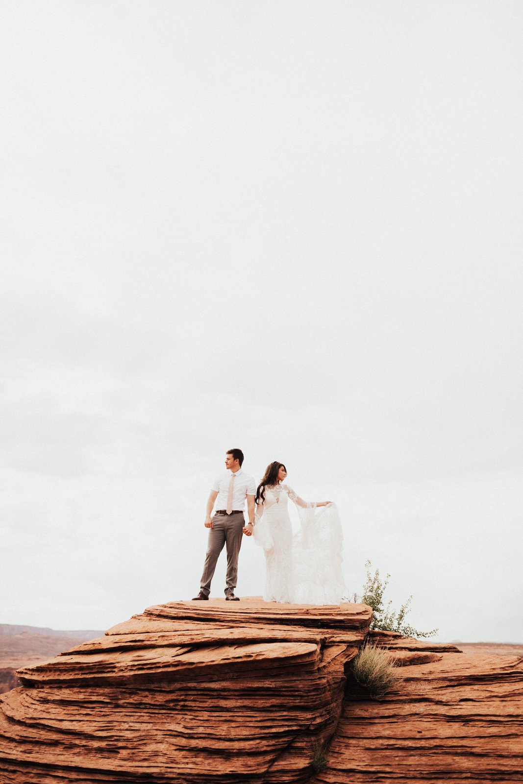 Savanna-Kaye-Horseshoe-Bend-Antelope-Canyon-Elopement_Arizona-4731 Horseshoe Bend elopement photography.