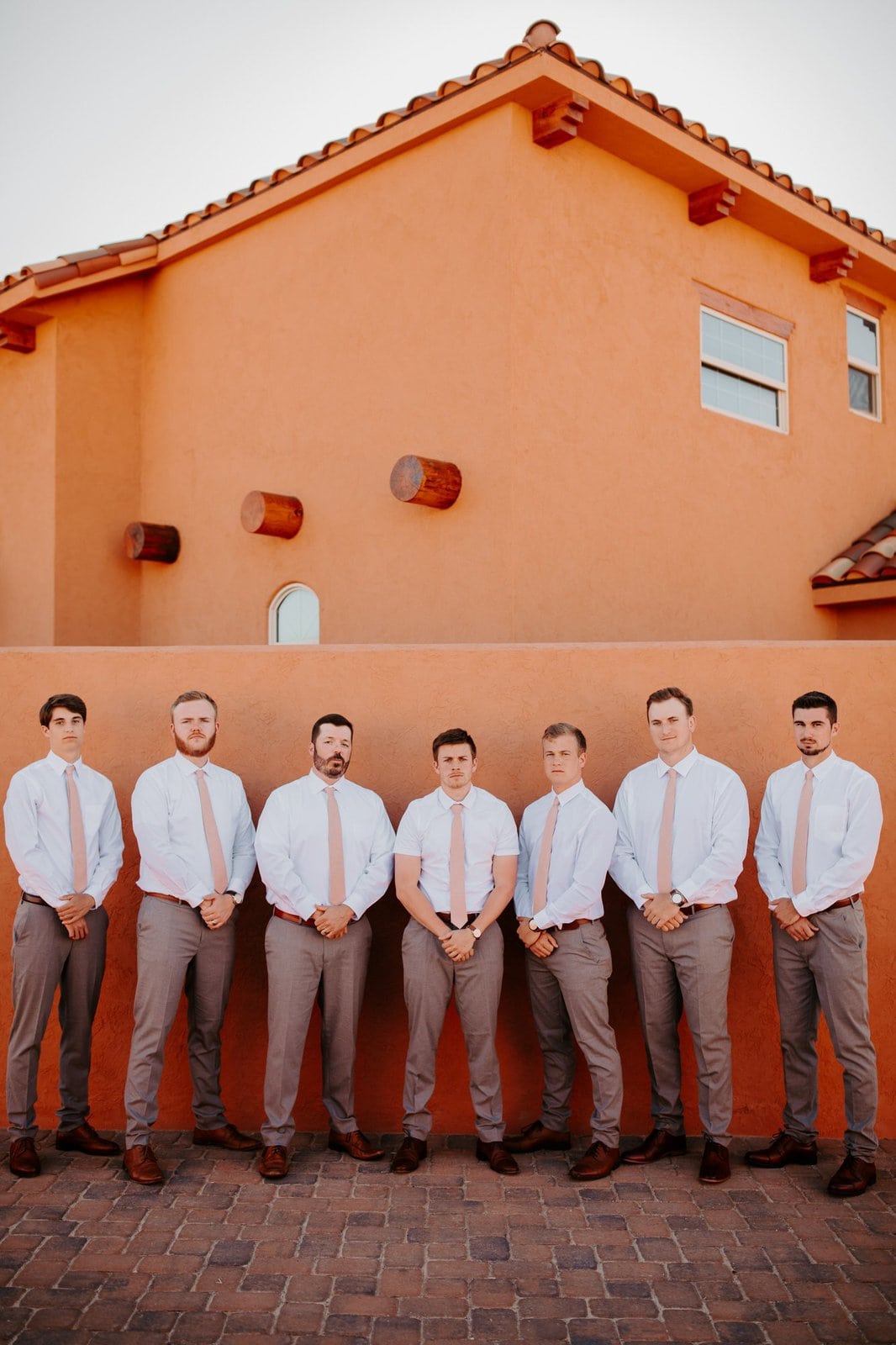 Savanna-Kaye-Horseshoe-Bend-Antelope-Canyon-Elopement_Arizona-6109 Groomsmen portraits in Arizona.