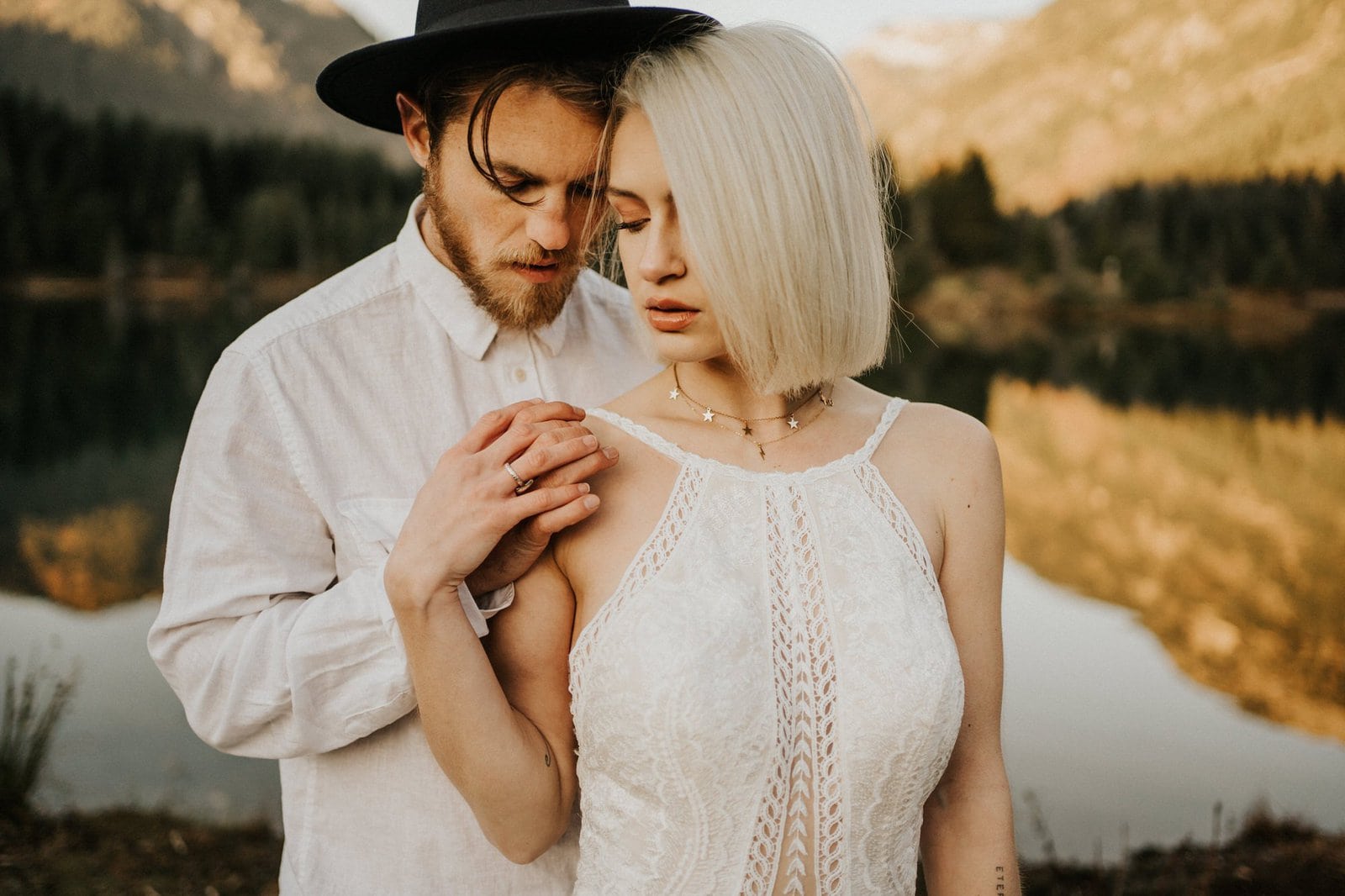 Boho wedding dress with the india.