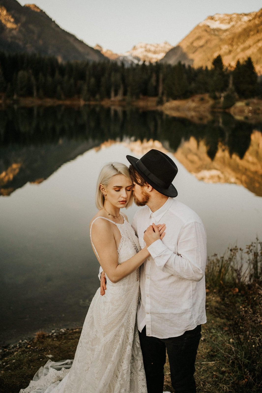 Boho elopement photography.