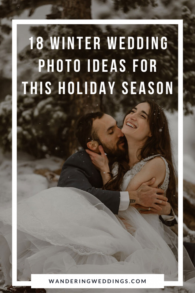 18 winter wedding photo ideas
