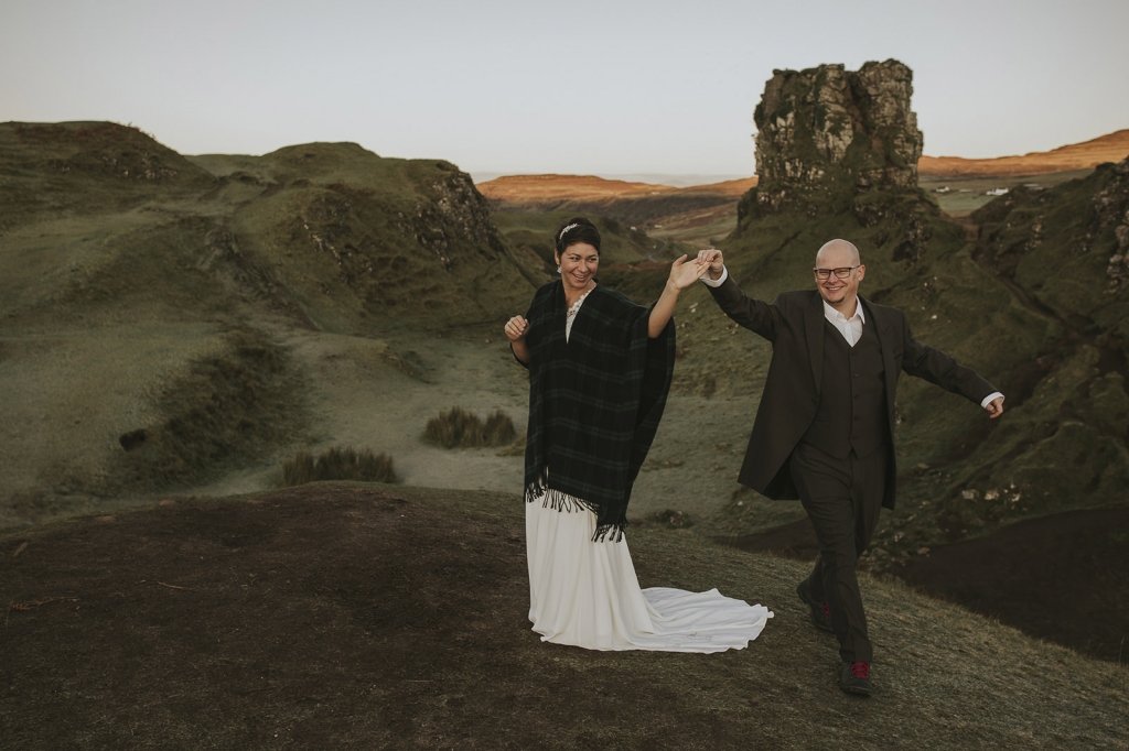 Kinga & Csepi First dance in Iceland.