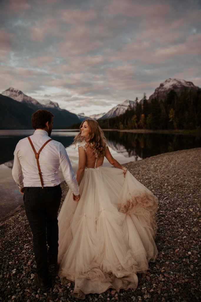elopement wedding dress for intimate wedding