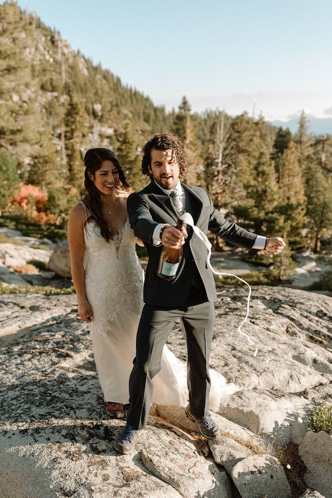 celebrating on the mountaintop