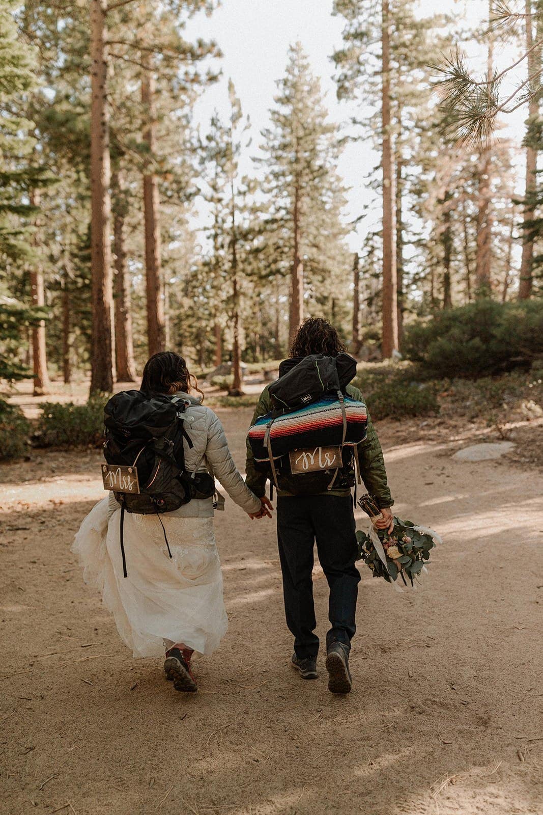 Mountain hike with mr and mrs