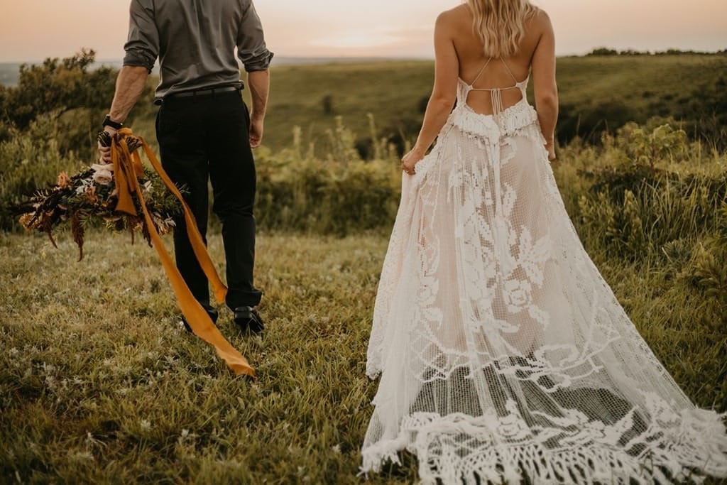 reclamation wedding dress inspiration