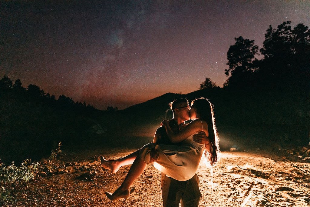 Vietnam first dance in the mountains