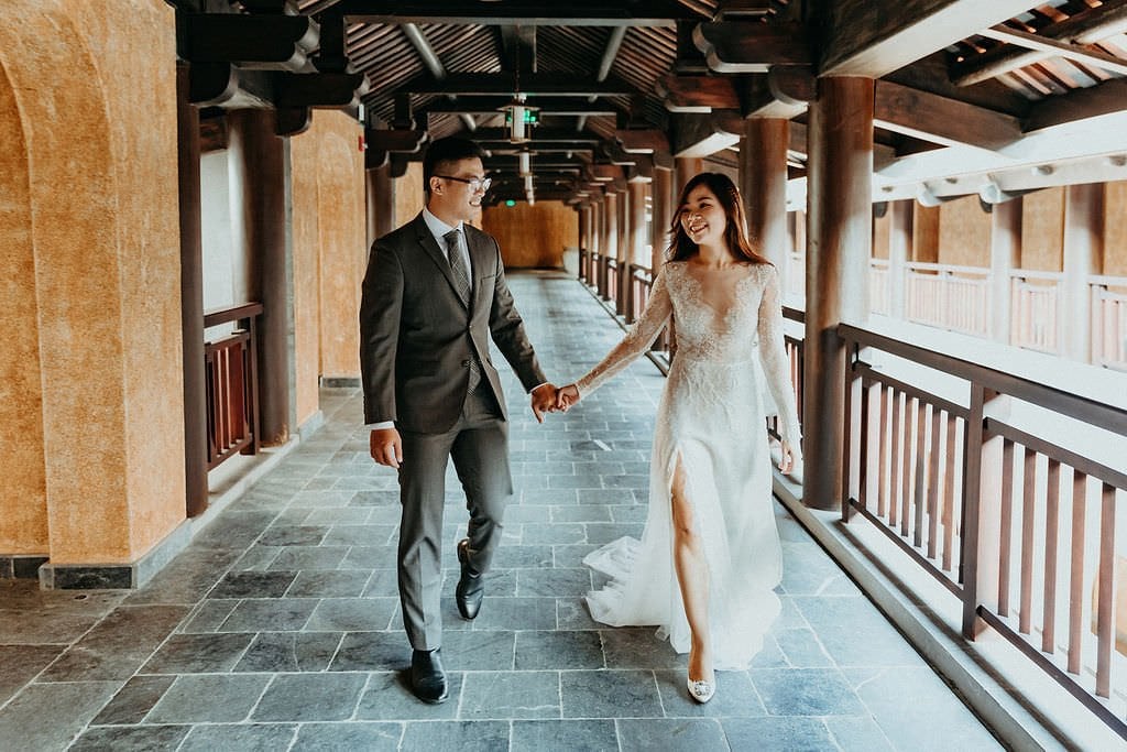 Vietnam wedding portraits.