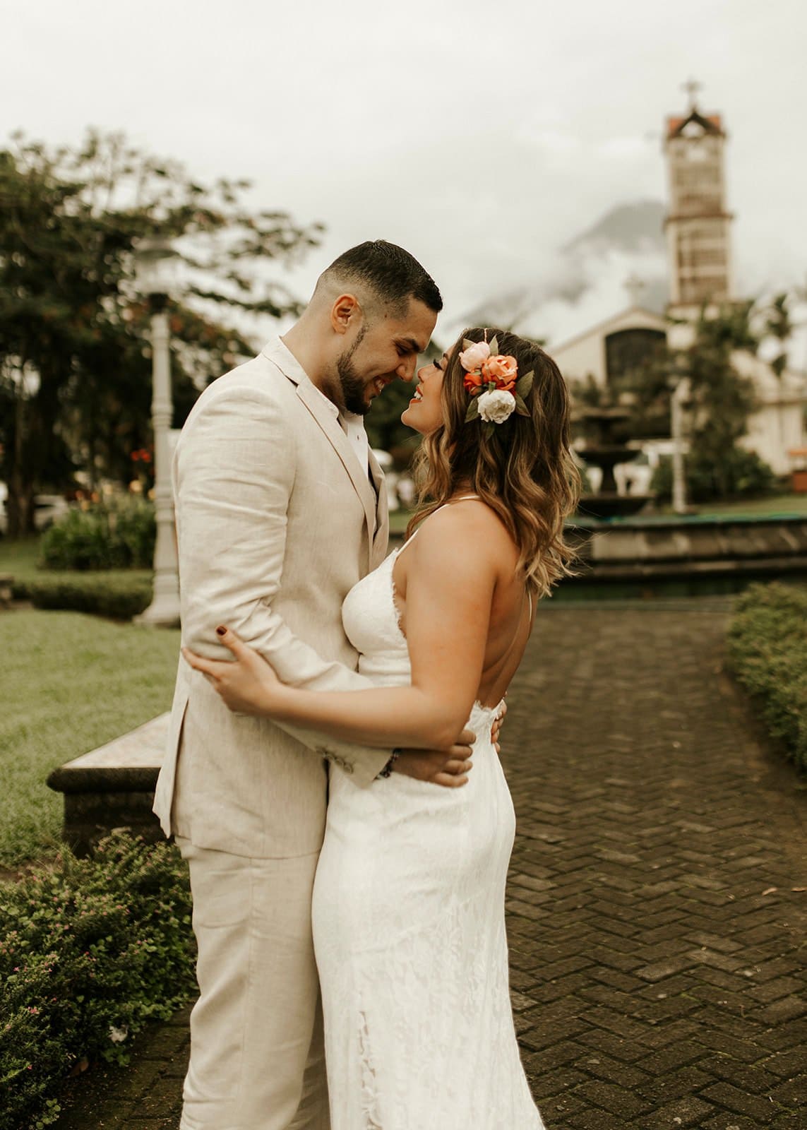 Jamie & Joey bride and groom wedding day