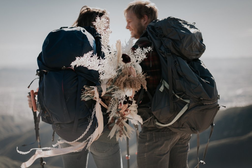 vow renewal ideas: hiking