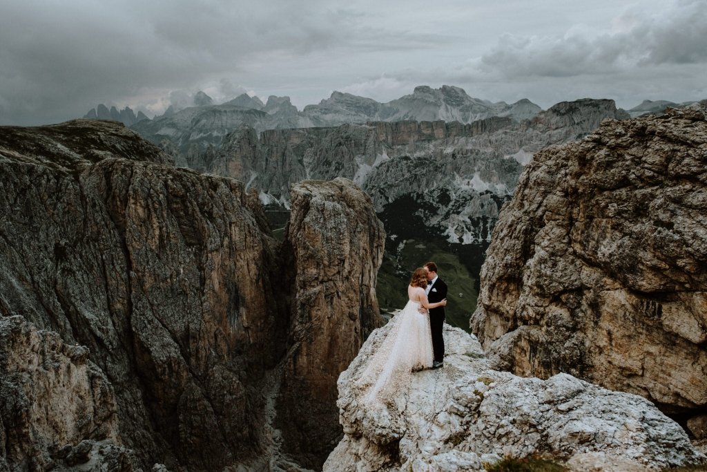 dolomites elopement adventure