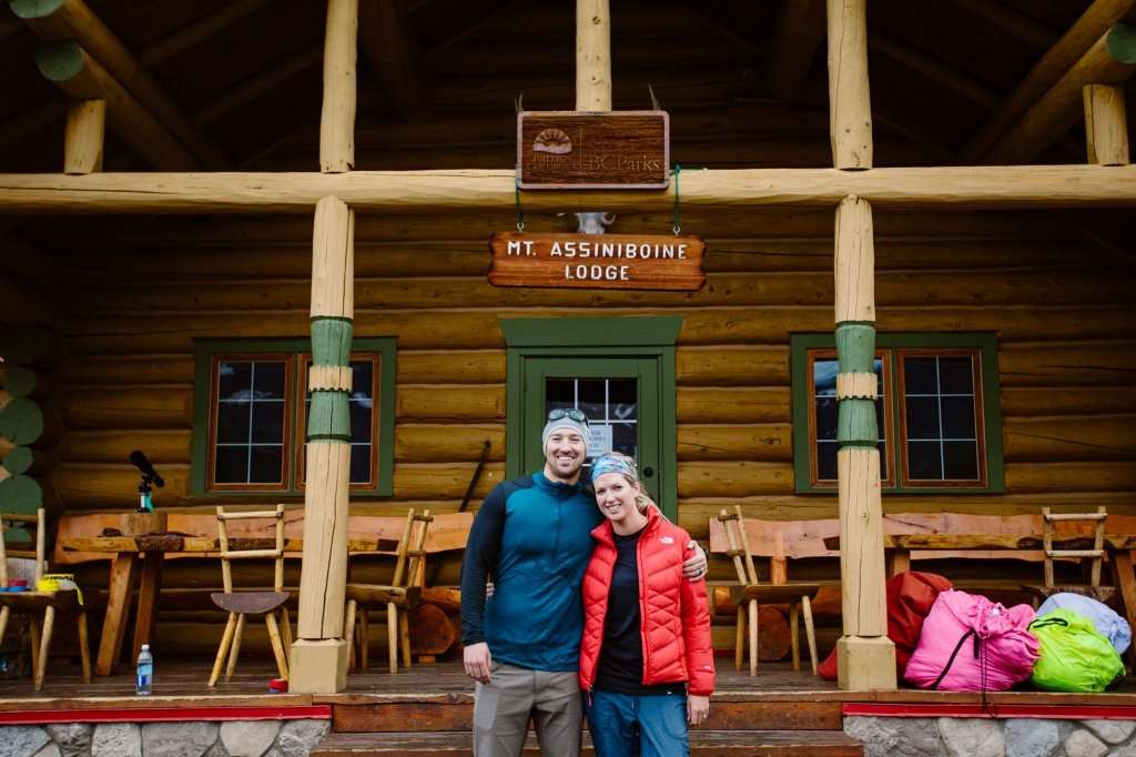 backcountry lodge elopement in BC