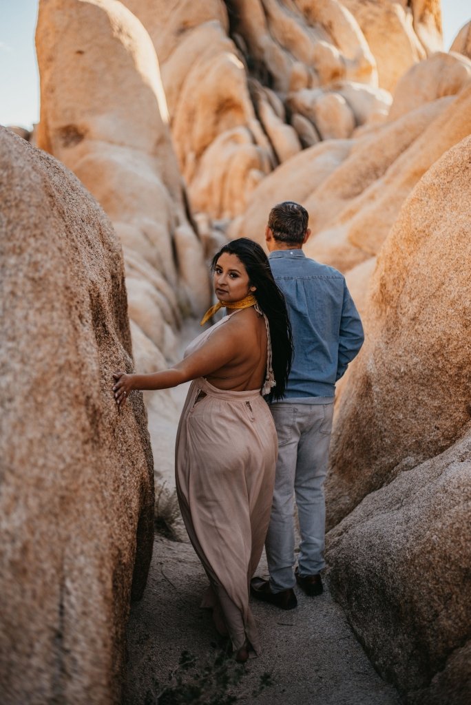 exploring in Joshua tree