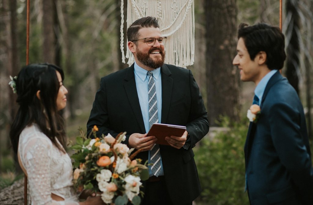 officiant at Yosemite