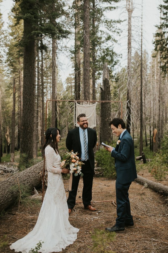 Yosemite vow reading