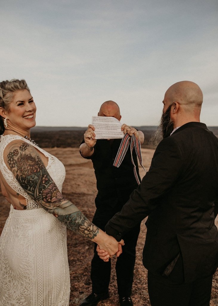 what is a handfasting wedding ceremony