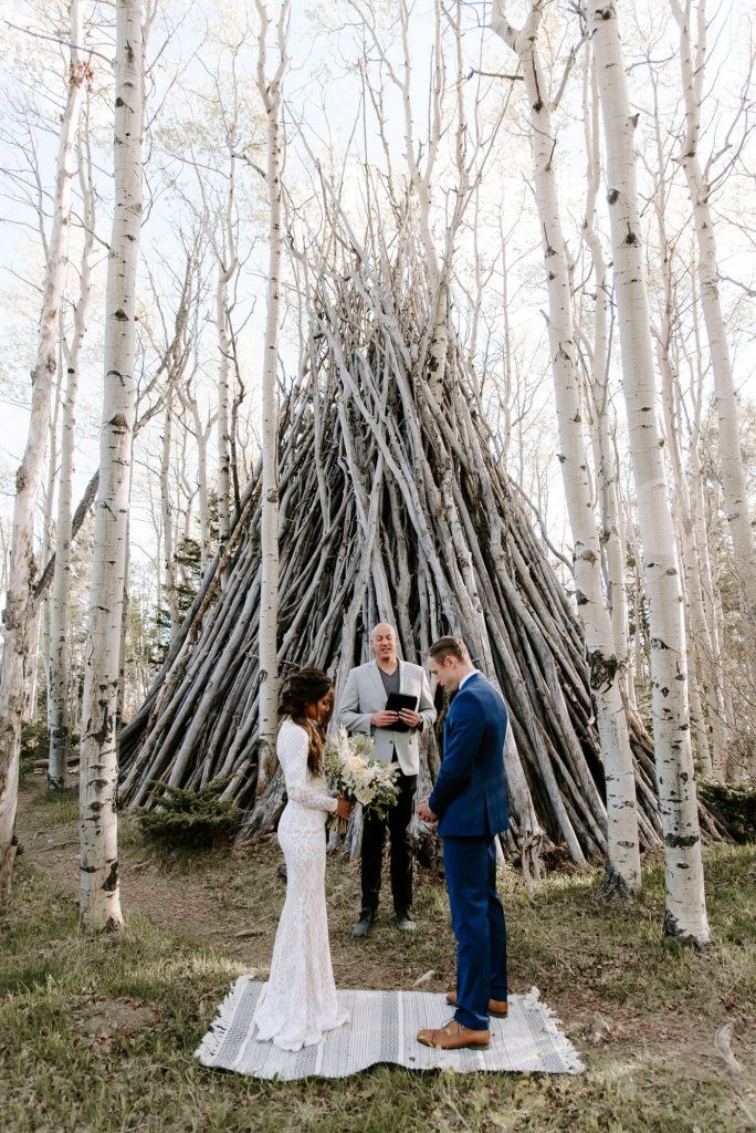 santa fe mountain teepee