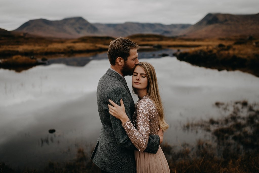 Glencoe engagement location for couples who want to explore the scottish highlands for their engagement session