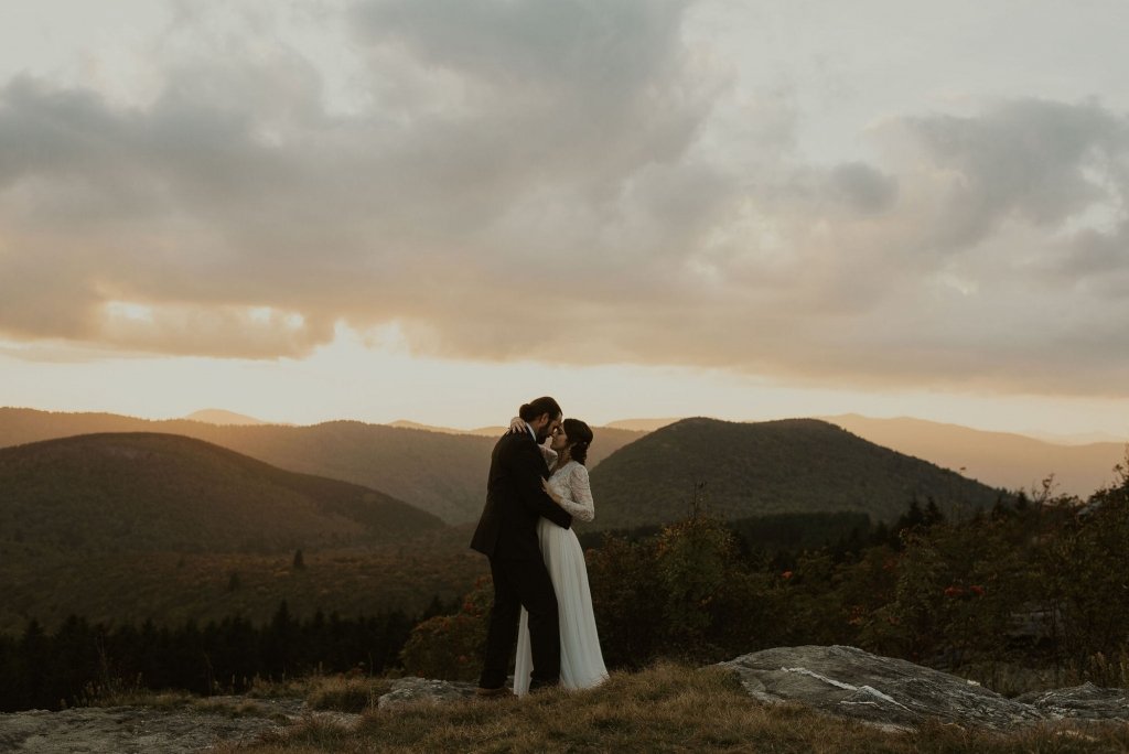 black balsam knob wedding in north carolina