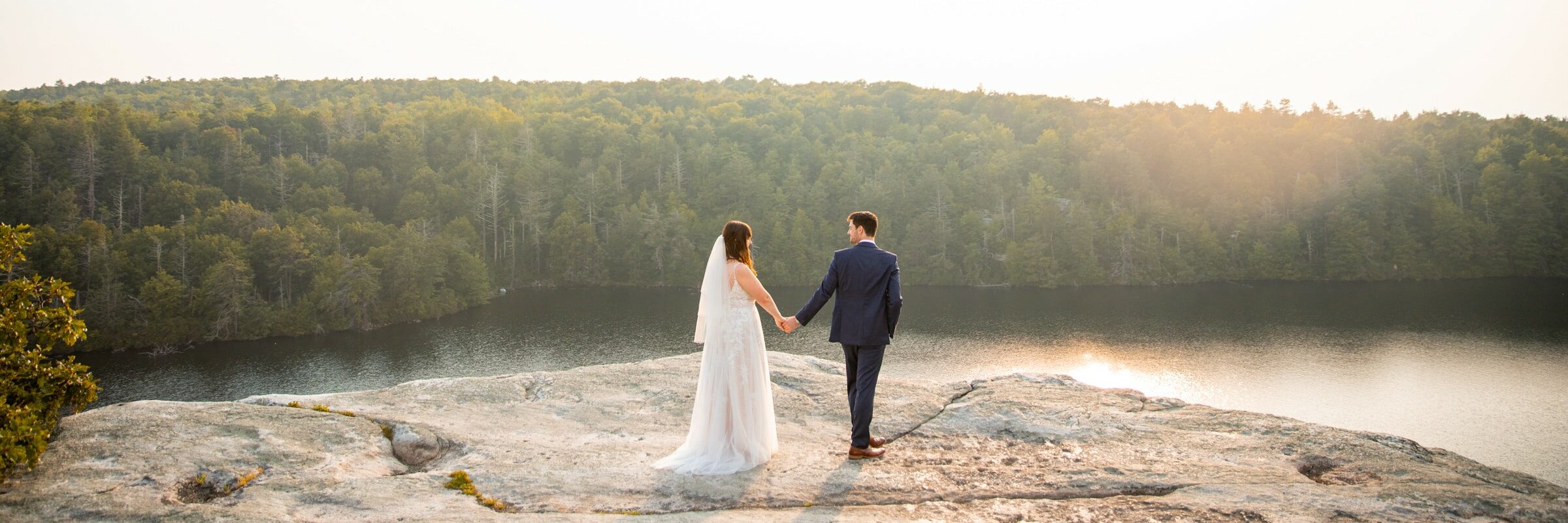 Katelyn and Brendan's Minnewaska State Park Elopement, NY - Wandering  Weddings, image size:2400x800