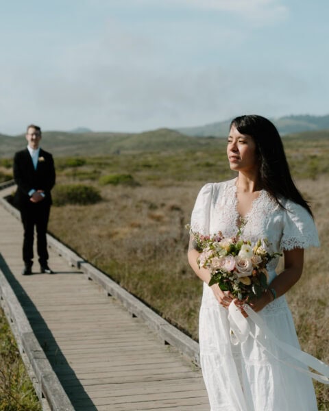 A sunny elopement at Sonoma Coast State Park