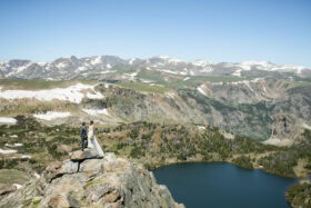 Epic Spring Ski Elopement in the Beartooth Mountains of Montana