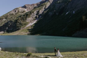A Wildflower-Filled Elopement at Emerald Lake in Crested Butte, Colorado