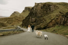 Romantic Isle of Skye Elopement with Handfasting, Hiking, and Highland Magic