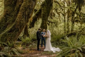 A Wildly Intentional Elopement in the Hoh Rainforest & Ruby Beach