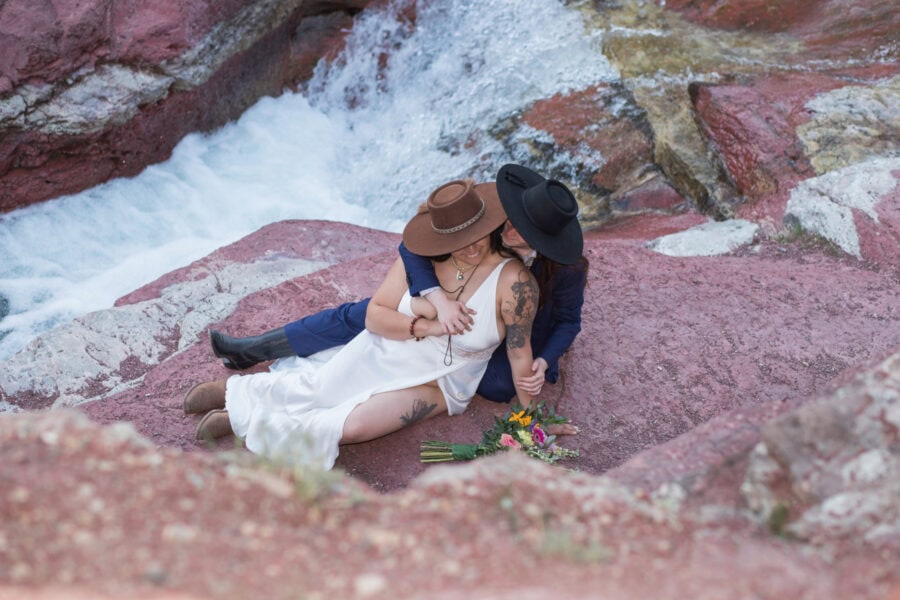 Love at Red Rock Canyon, UNESCO site. 