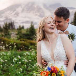 Love Among the Wildflowers – A Small Group Mount Rainier Experience