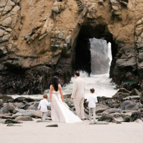 Sunset Beach Adventure In Big Sur