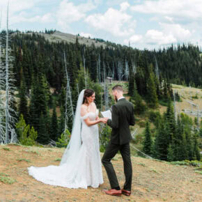 Where the Mountains Kiss the Sea: A Washington Elopement