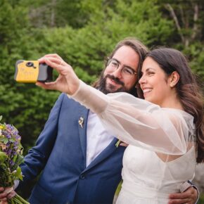 Majestic Mount Mansfield Adventure Elopement in Stowe, VT