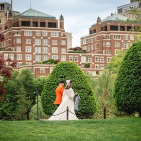 Historic Streets & Modern Beats City Elopement in Boston MA