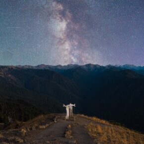 Written in the Stars: An Olympic National Park Milky Way Elopement