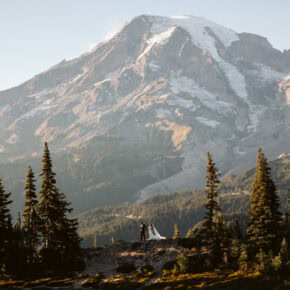 2 Day EPIC Mt Rainier + Sea Plane + Private Chef Adventure Elopement