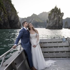 Seward Fjord Private Charter Elopement